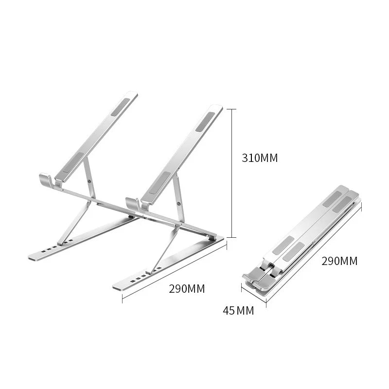 Dawndesslo Ergonomic Laptop Stand - Adjustable Desk Holder