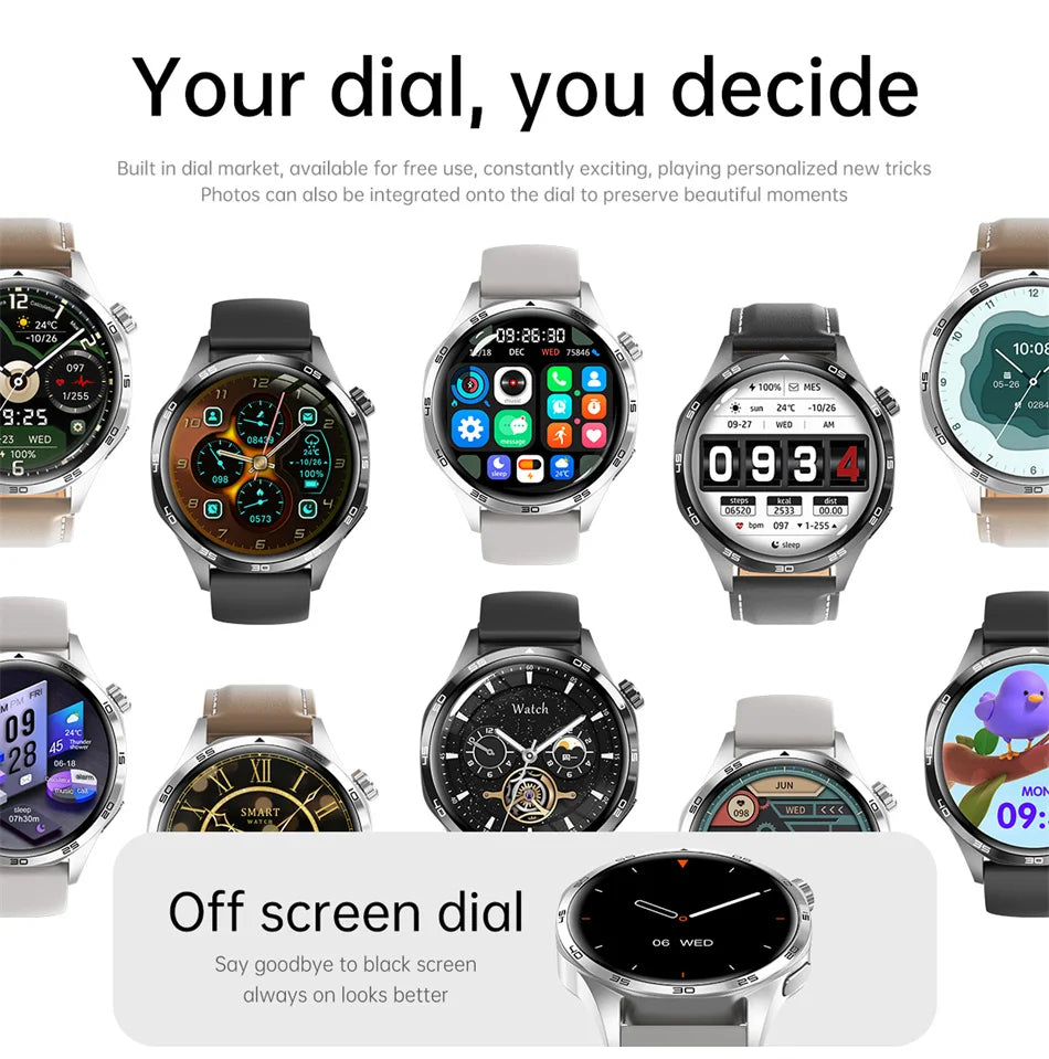 Vabena Smart Watch 5 Pro | GPS, NFC, AMOLED, Bluetooth Call
