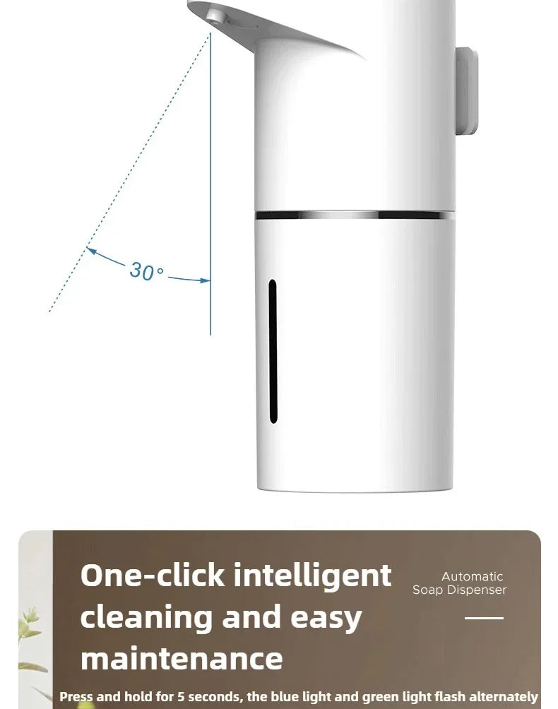 Automatic Sensing Soap Dispenser - Contactless Wall Mounted Frother