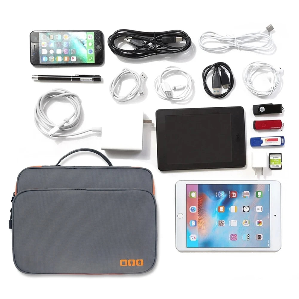 Multi-Layer Cable Storage Bag | Electronic Accessories Organizer for Travel