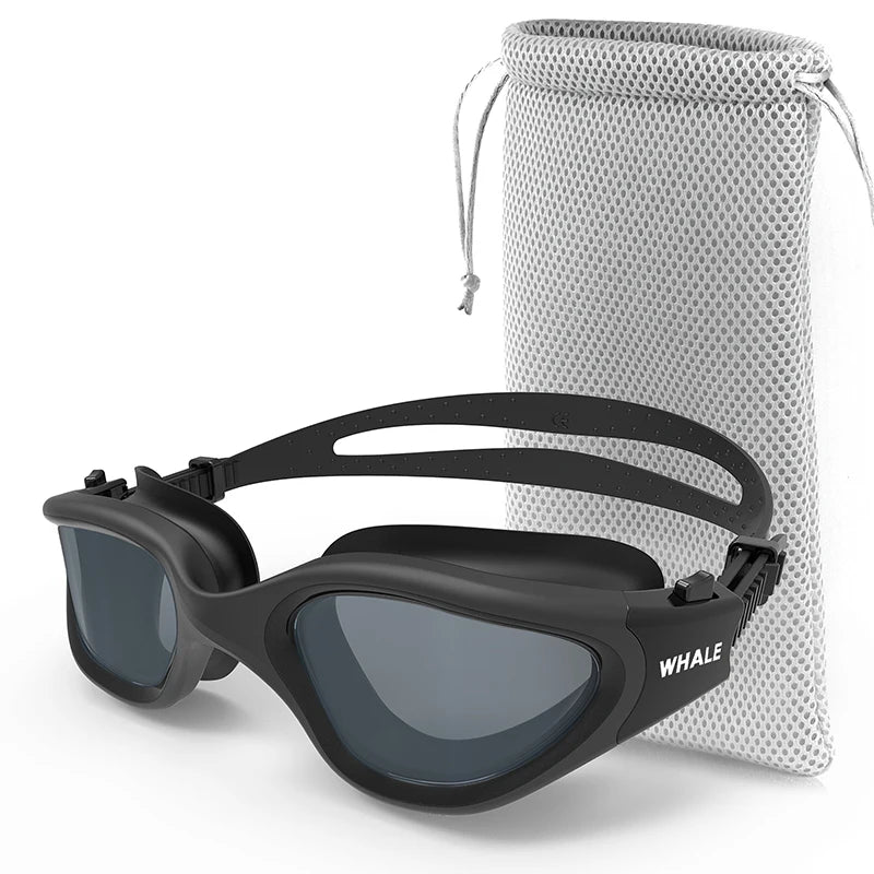 Polarized Swimming Goggles for Adults - Anti-Fog & UV Protection