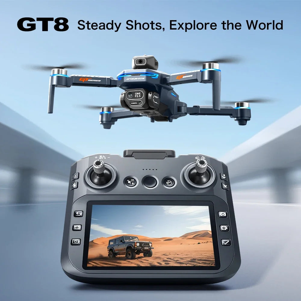 Lenovo GT8 Drone | Pro 8K Dual Camera GPS FPV Quadcopter