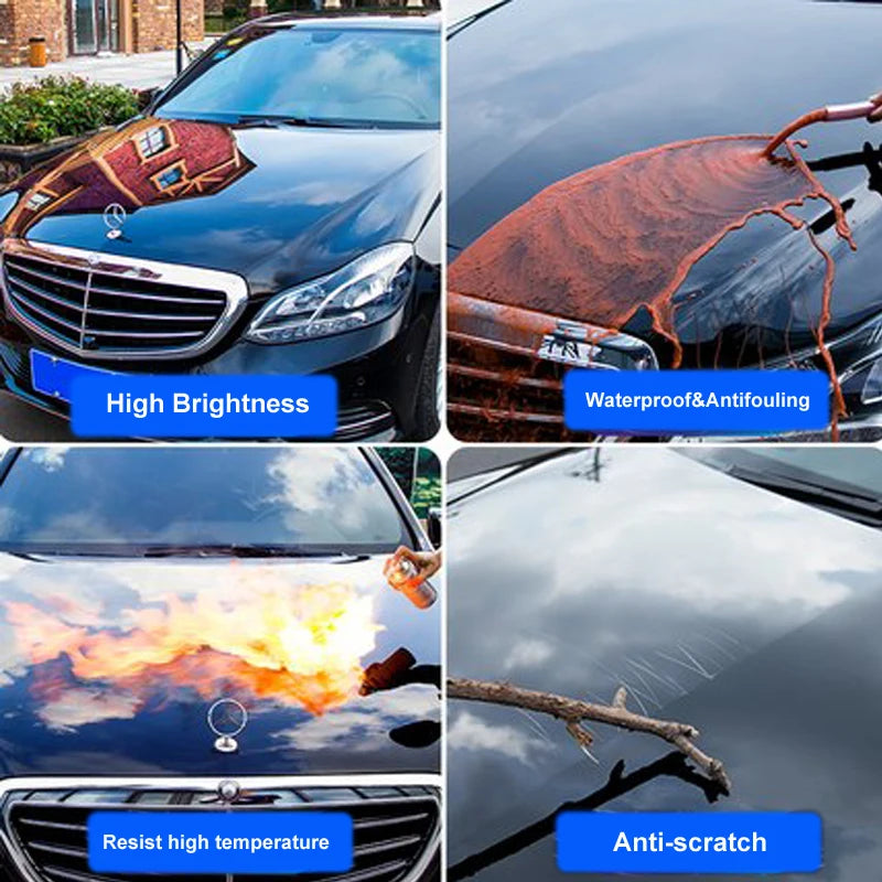 Dpro 9H Ceramic Car Coating Kit - Liquid Glass Nano Paint Protection