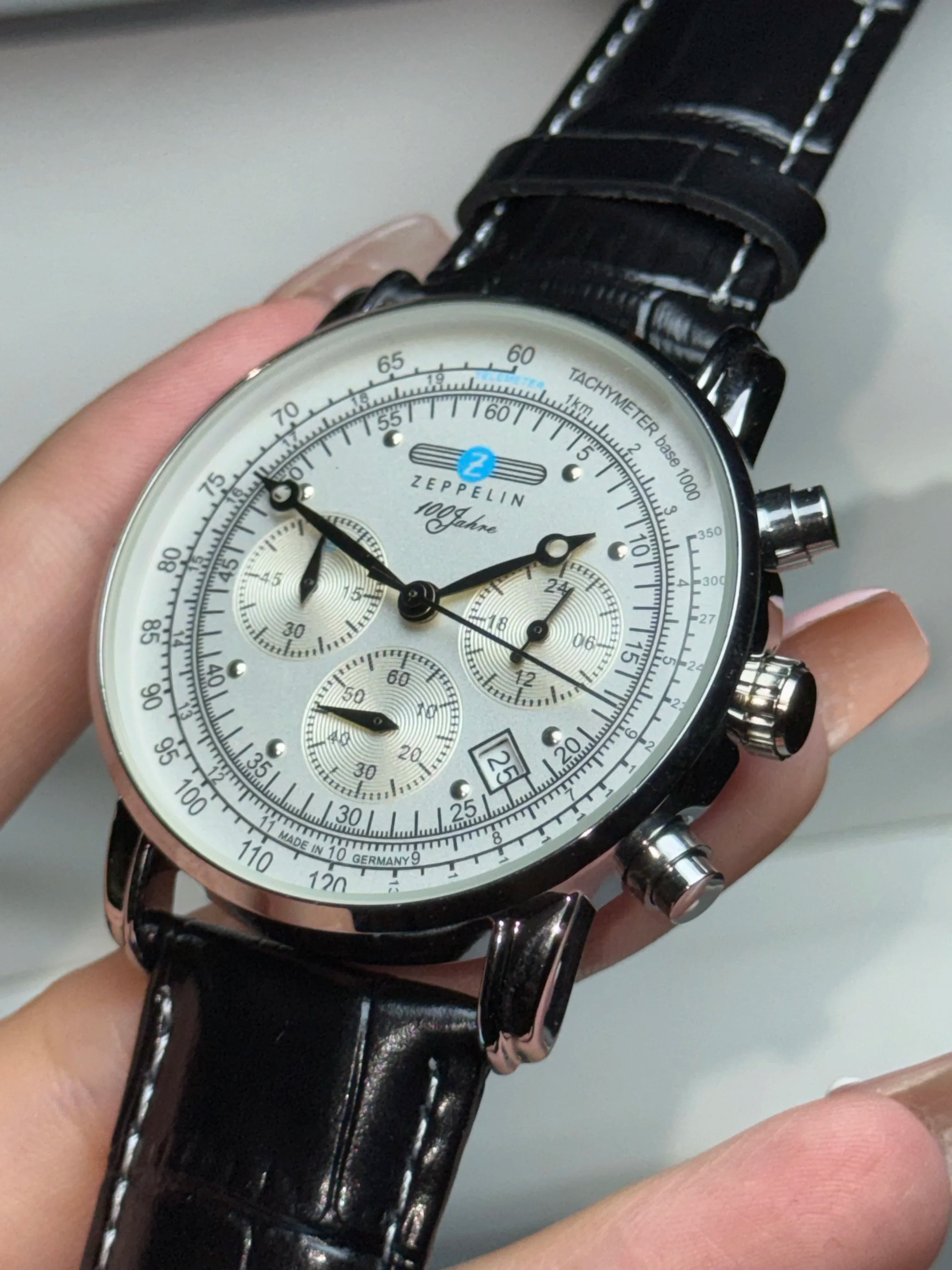 Zeppelin Airship Automatic Men's Watch - Retro Business & Leisure Timepiece