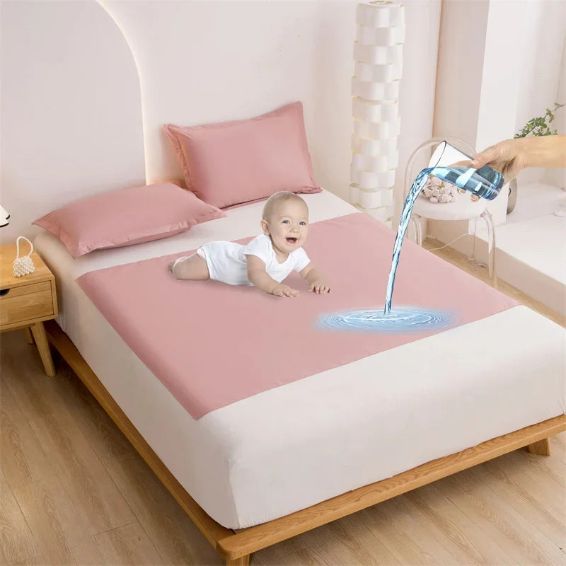 Vabena TPU Waterproof Mattress Protector – Bed Pad for All Ages