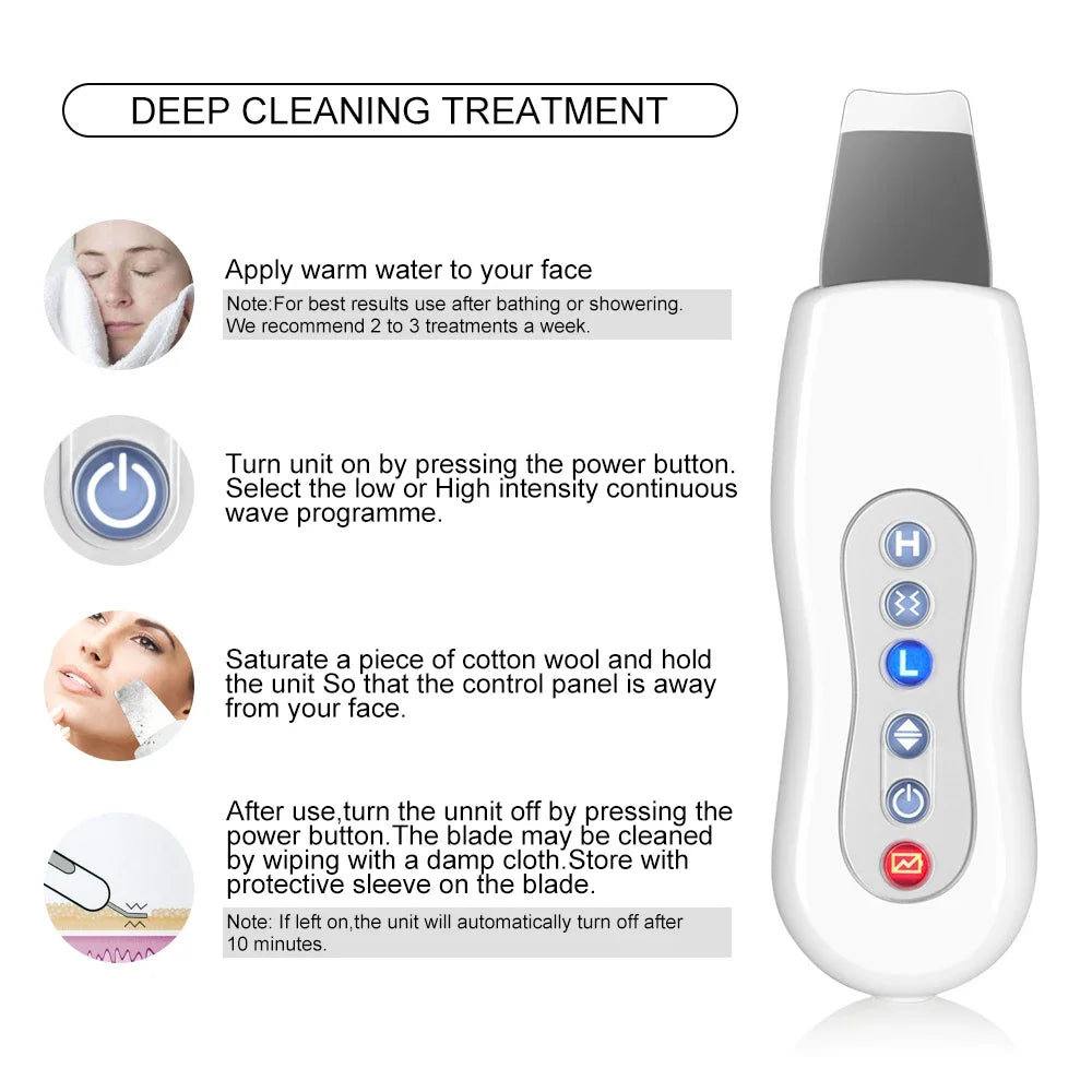 Vabena Deep Facial Pore Cleaner & Massager - Clear Skin Device