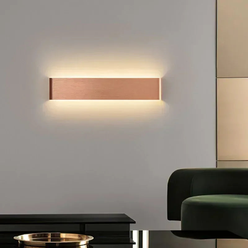 Modern LED Wall Lamp Sconce - Indoor Lighting Fixture for Bedside, Living Room, Stairs, Bathroom & Home Decor