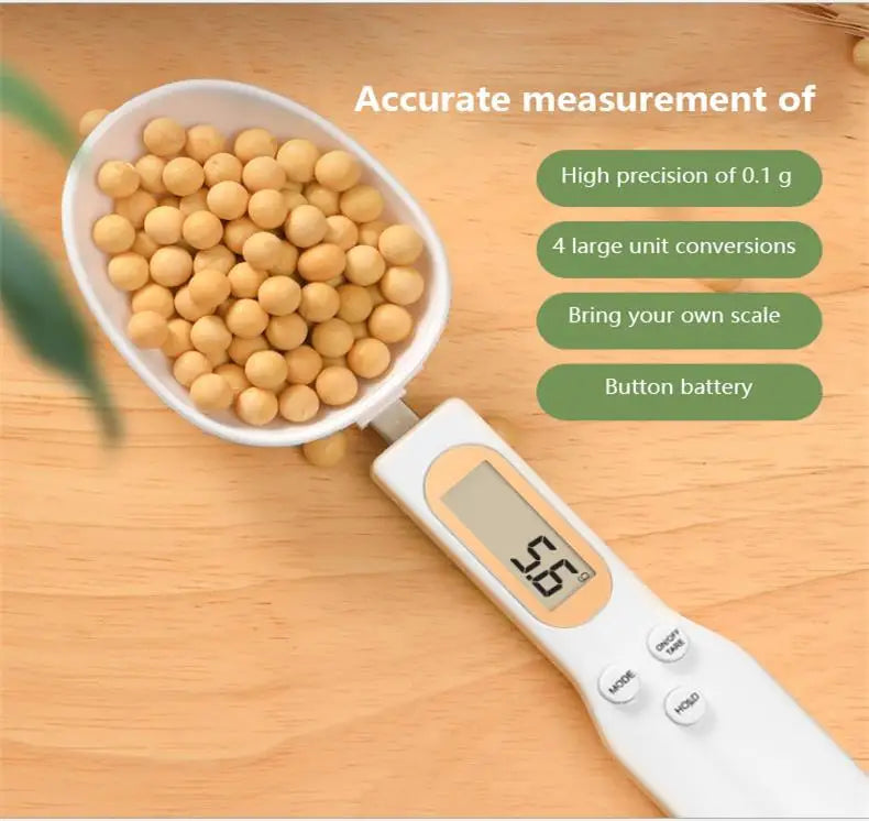 Electronic Measuring Spoon Scale - Coffee & Baking Precision