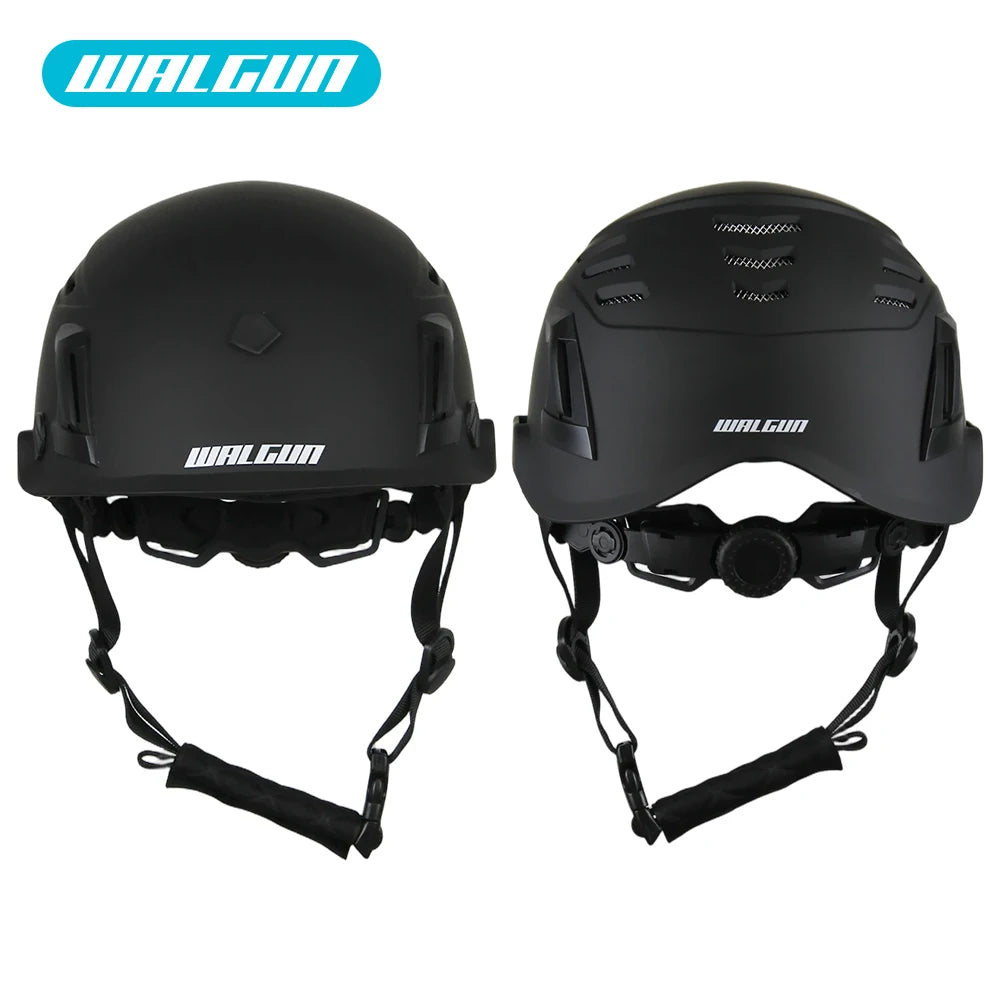WALGUN K202 Safety Helmet | Work at Height PPE with Goggles, Visor & Ear Protection