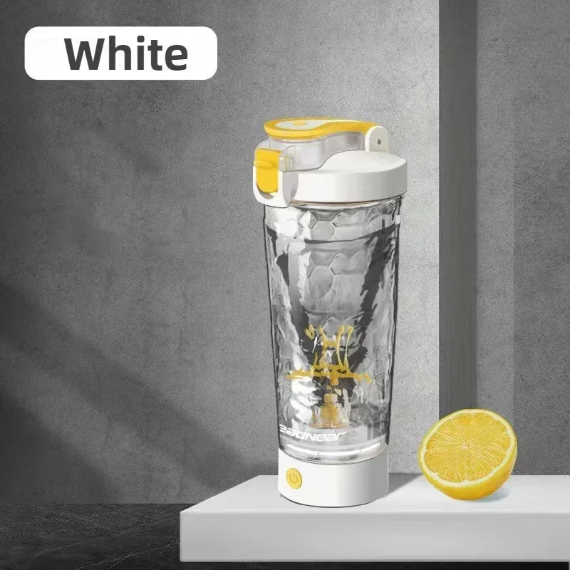 650ml Electric Protein Shaker Bottle - Automatic Mixer for Smooth Drinks