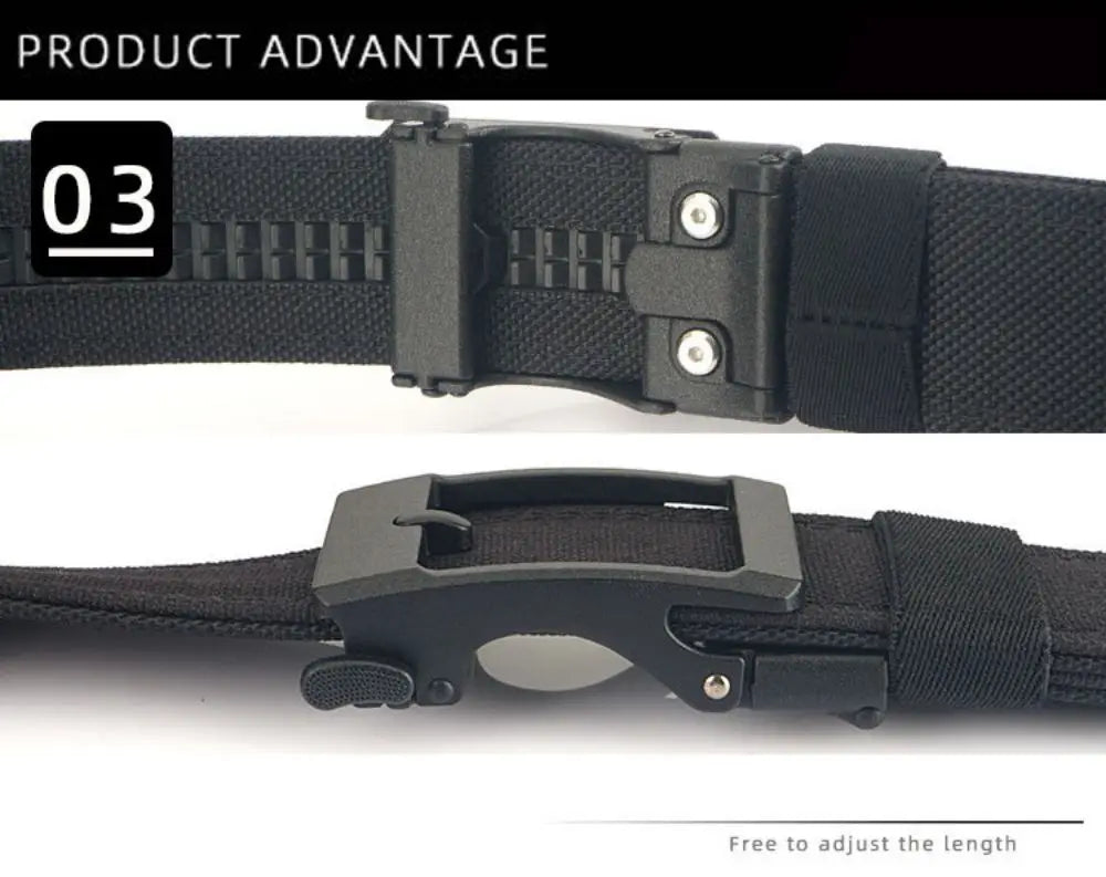 Vabena Tactical Outdoor Belt - Quick Release & Multi-Function