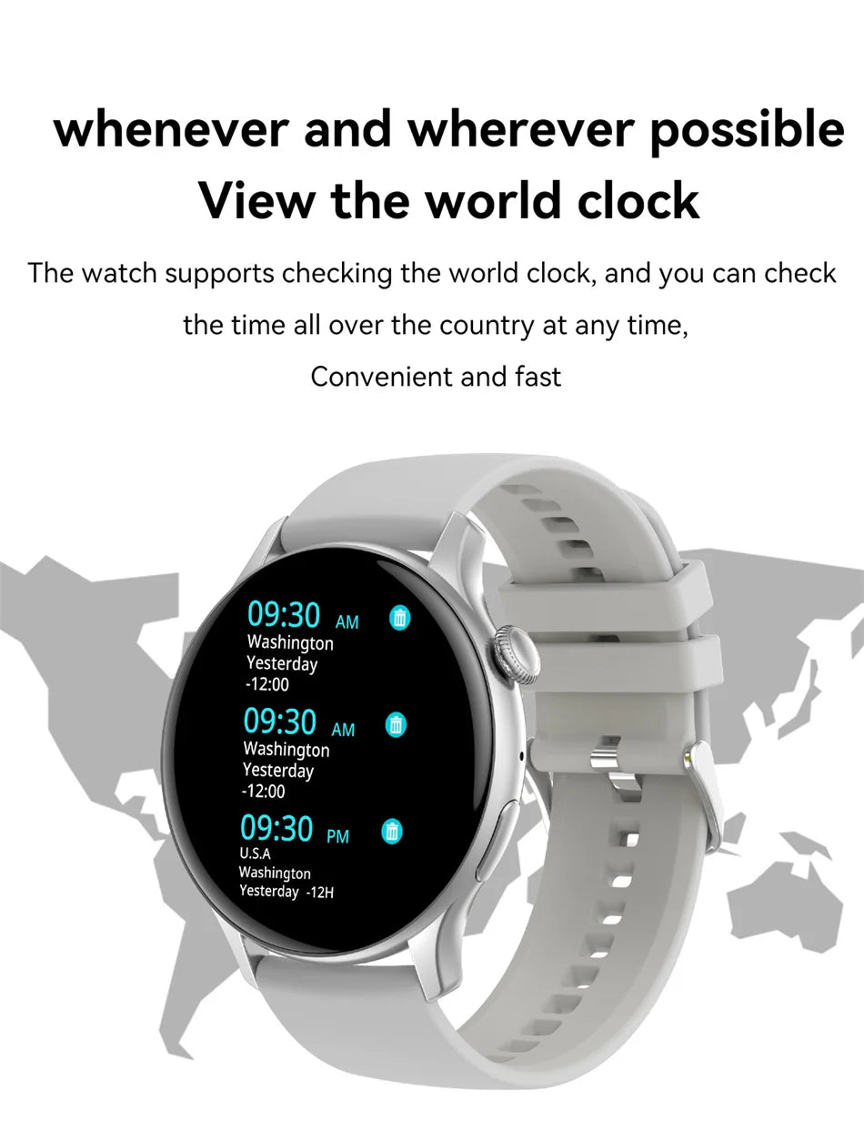 Women's Elegant AMOLED Smartwatch with GPS & Bluetooth Calling
