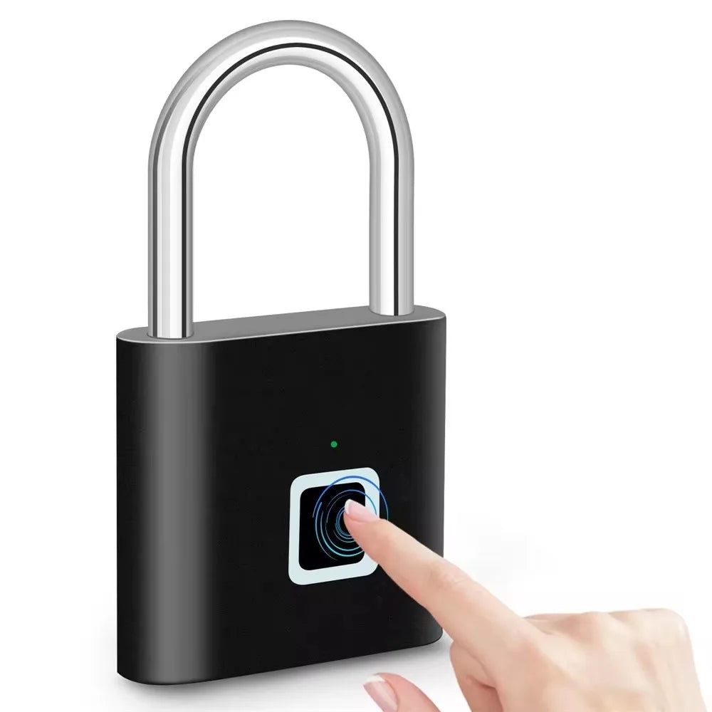 KERUI Fingerprint Smart Padlock | Keyless USB Anti-Theft Lock