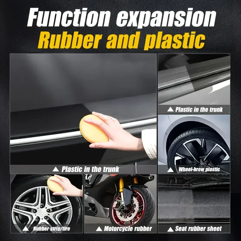 Car Scratch Repair, Tire Gloss & Dashboard Restoration Solution
