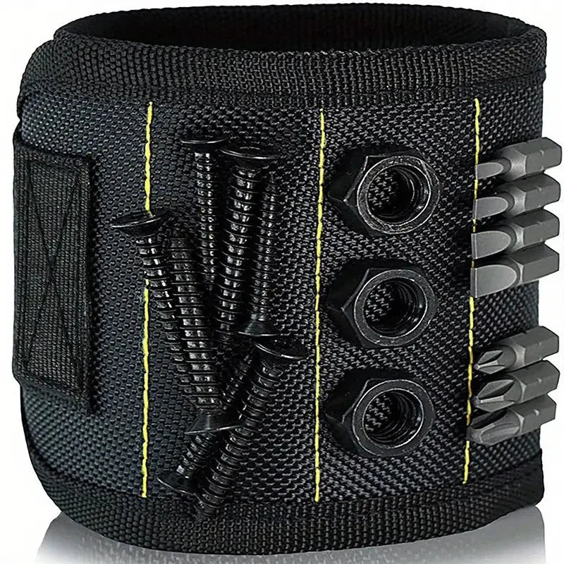 Magnetic Wristband Tool Holder - DIY Screws Nails Bits