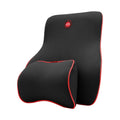 Memory Foam Car Seat Pillow Set - Neck, Lumbar & Headrest Support