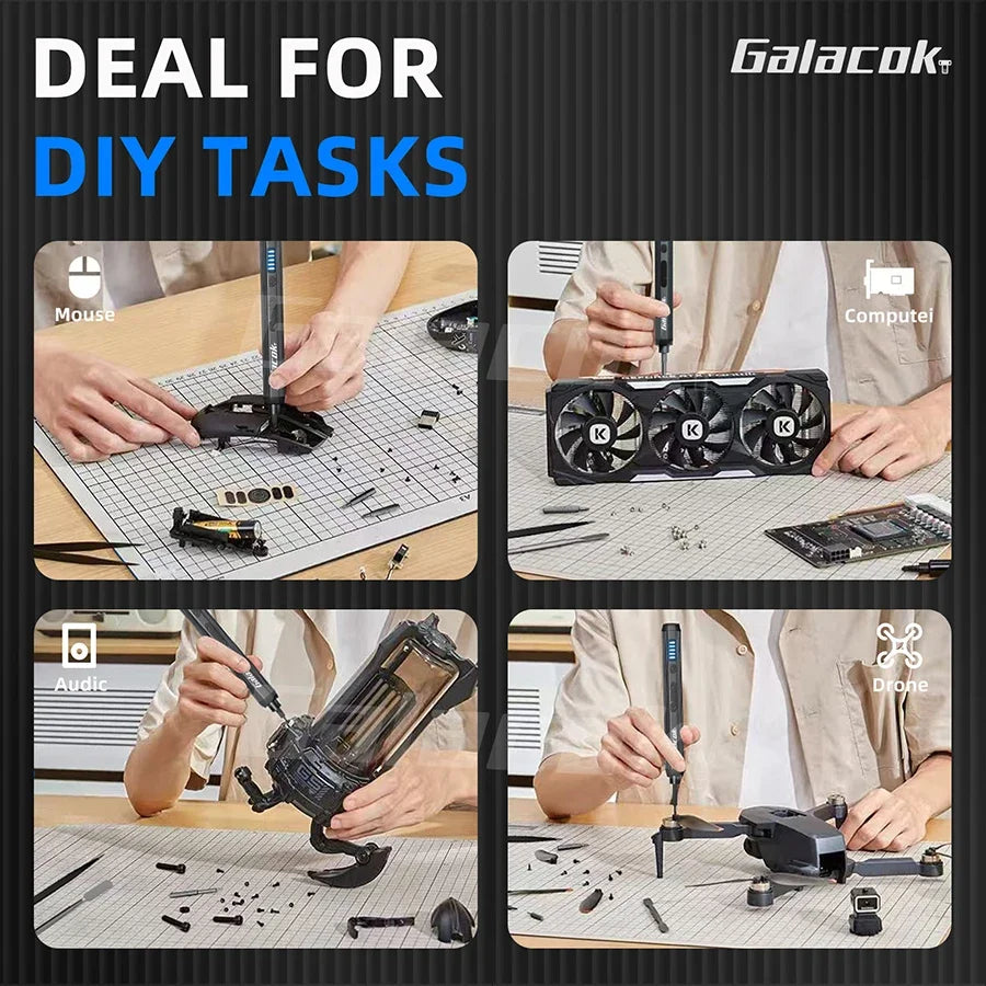 Precision Electric Screwdriver Set 68-in-1 for Mobile & Tablet Repair
