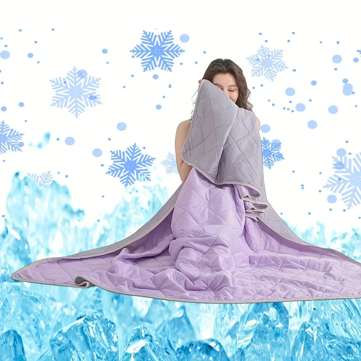 Silk Cooling Quilt for Summer Bed | Breathable & Light