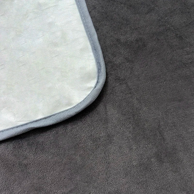Flannel Waterproof Bed Mat – Breathable & Washable Urine Protection Pad