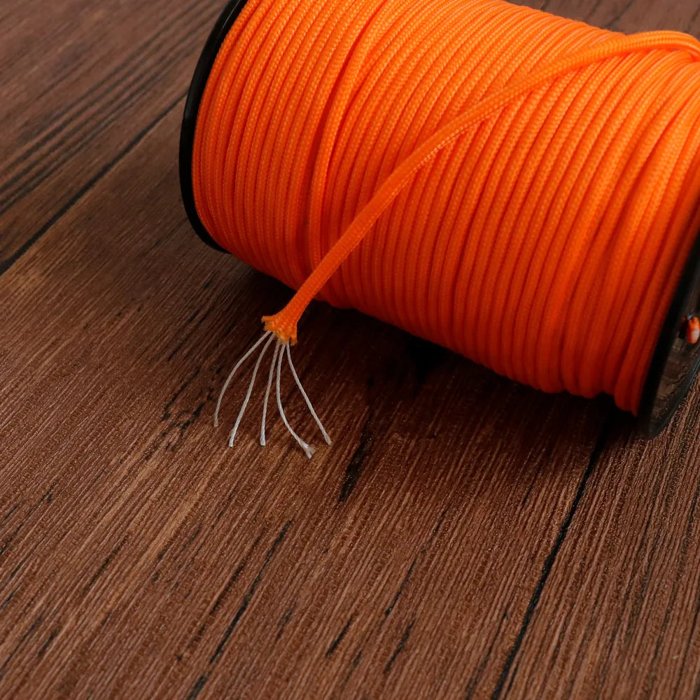 Vabena 100M 3mm 5-Core Paracord Survival Rope - Camping Tent Lanyard