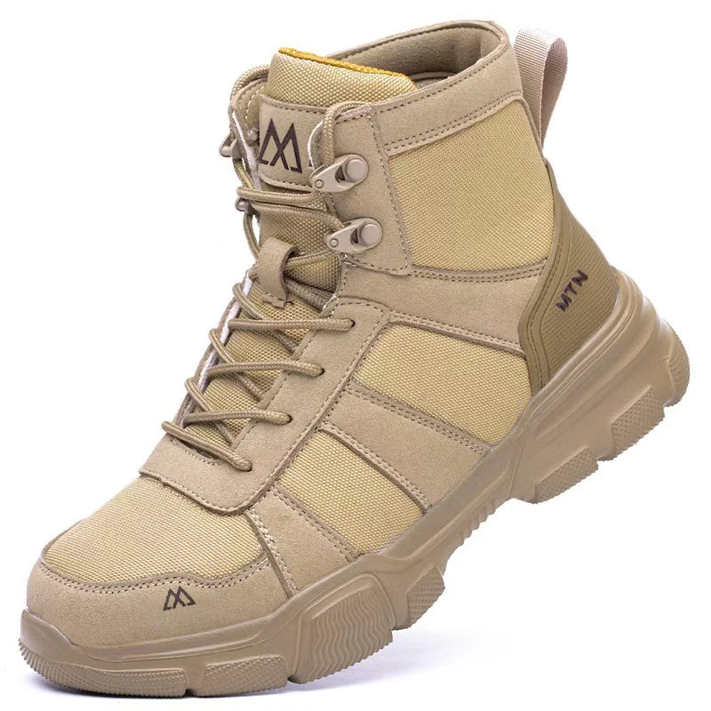 Vabena Breathable Anti-Smash Safety Boots for Work