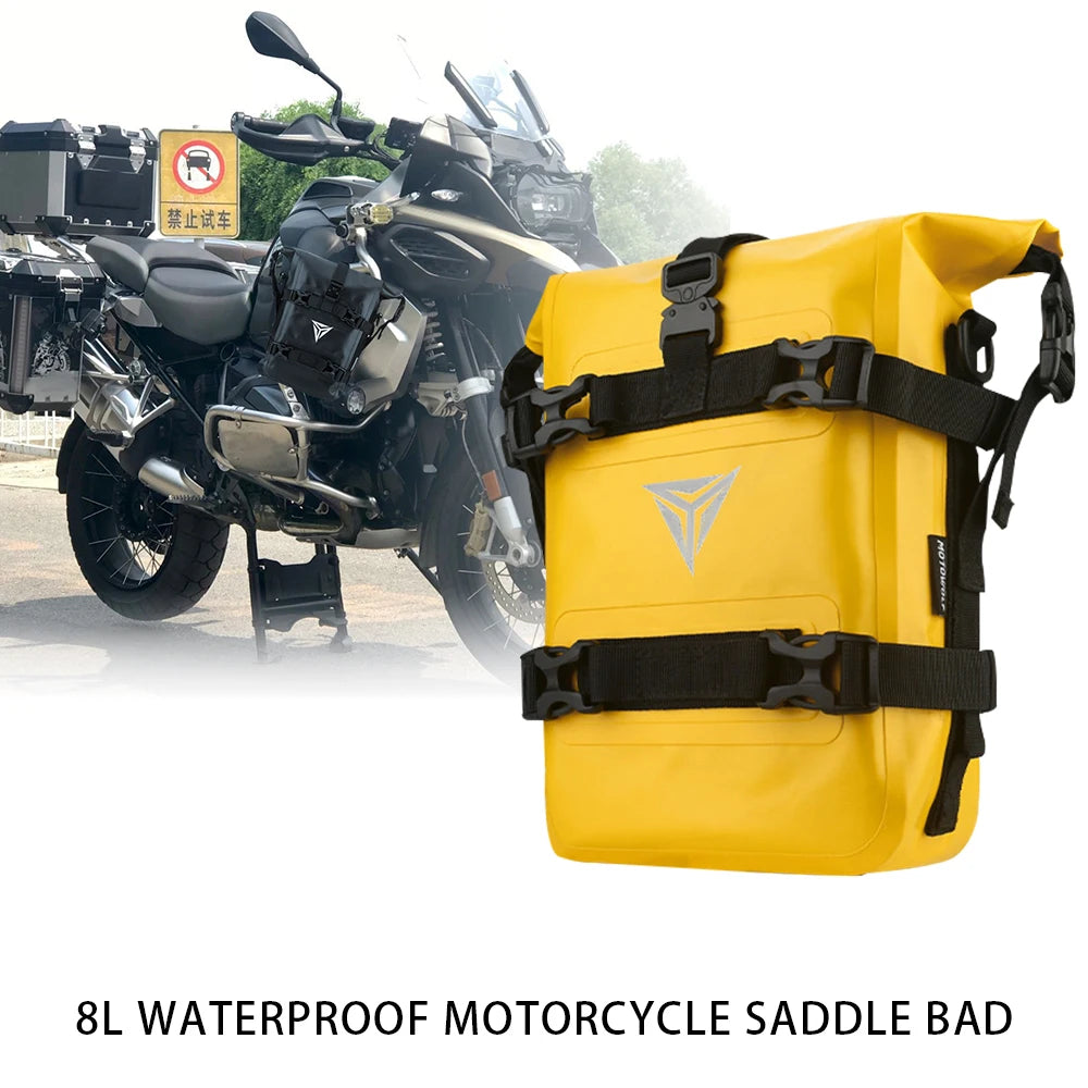 Motorcycle Frame Crash Bar Bag for BMW R1250GS R1200GS ADV Honda NC750X CB500X - Waterproof Tool Storage