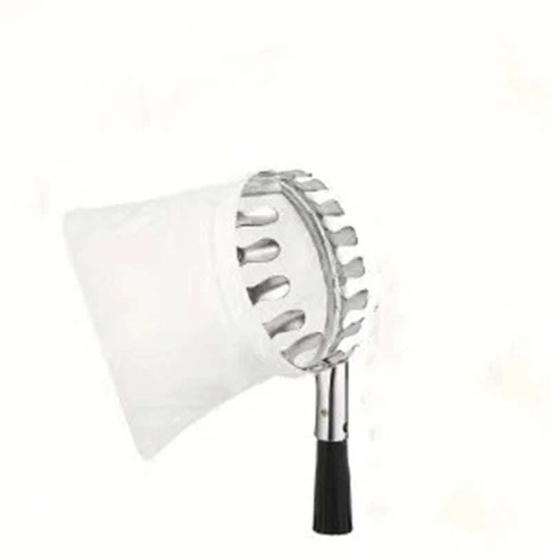 Vabena Stainless Steel Telescopic Fruit Picker Rod - 1.6-4M High Tree Orchard Tool