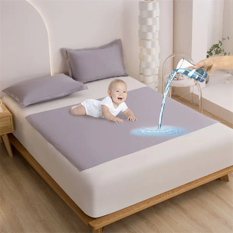 Vabena TPU Waterproof Mattress Protector – Bed Pad for All Ages