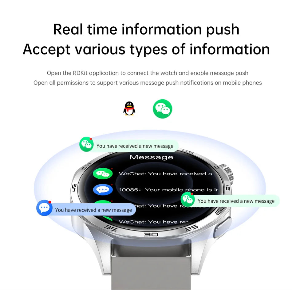 Vabena Smart Watch 5 Pro | GPS, NFC, AMOLED, Bluetooth Call