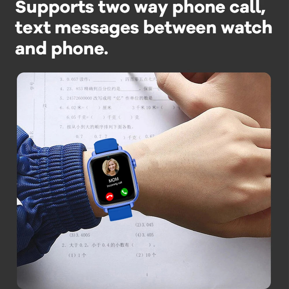 Kids 4G Smart Watch with GPS Tracker & Video Call | Child Safety Phone Watch