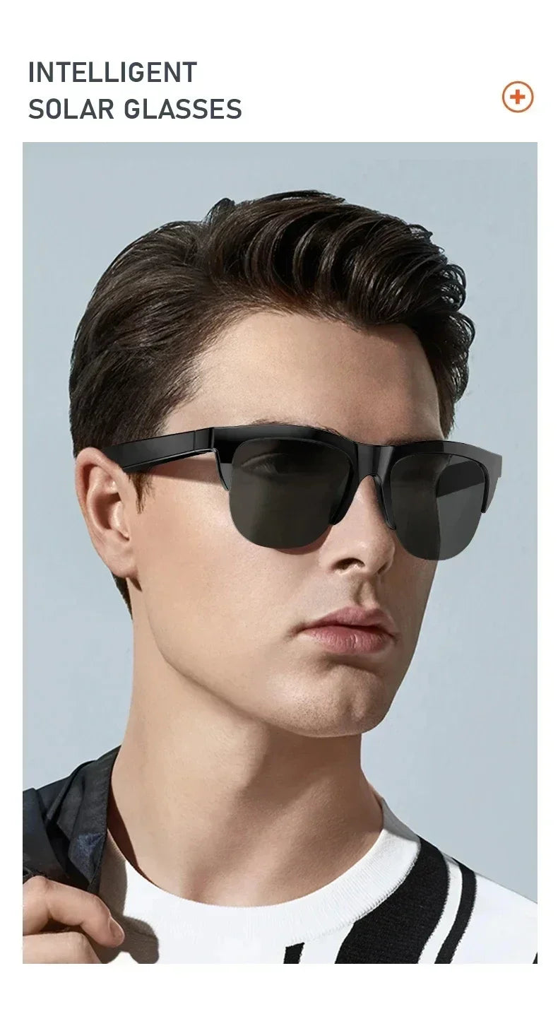 DIXSG Smart Sunglasses with Bluetooth Audio & Blue Light Protection