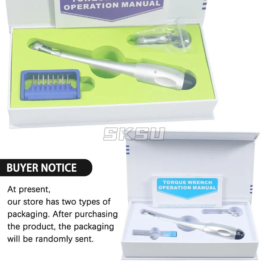 Dental Implant Universal Torque Wrench Screwdriver Kit - Prosthetic Repair Tools