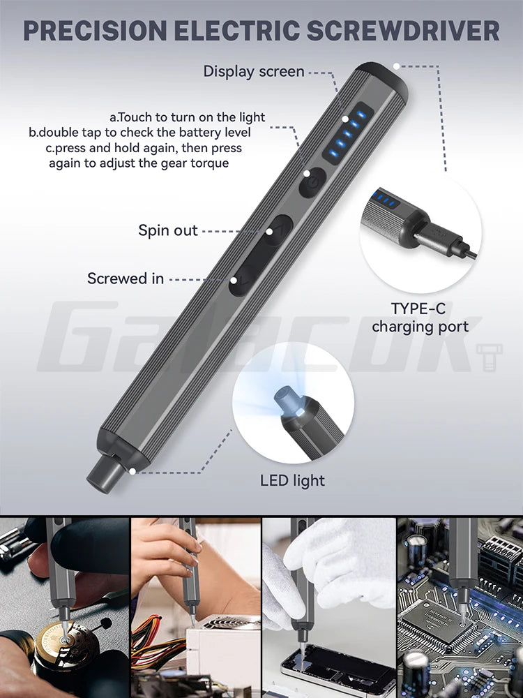 Precision Electric Screwdriver Set 68-in-1 for Mobile & Tablet Repair