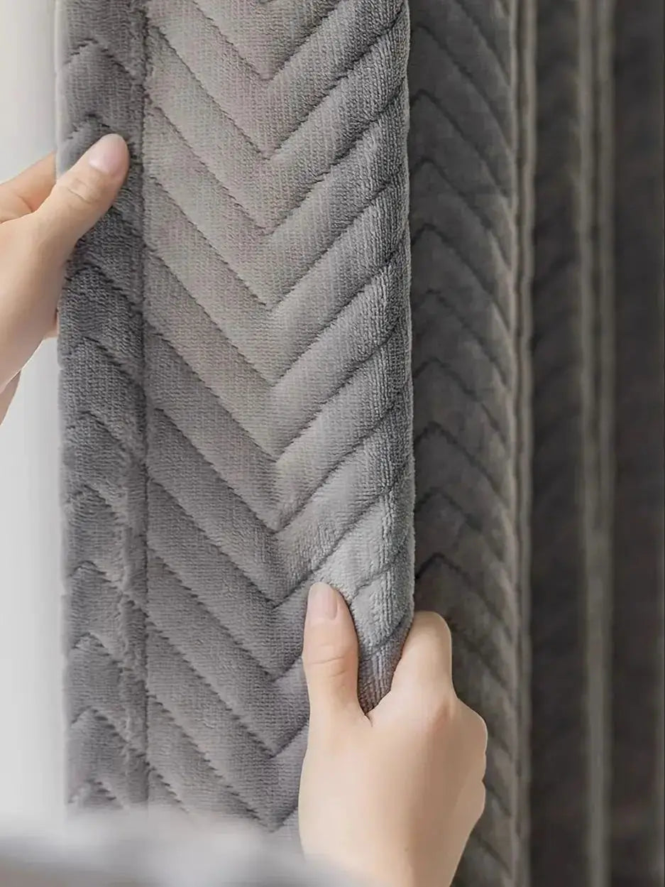 Luxury Velvet Blackout Curtains | Thermal & Noise Reducing