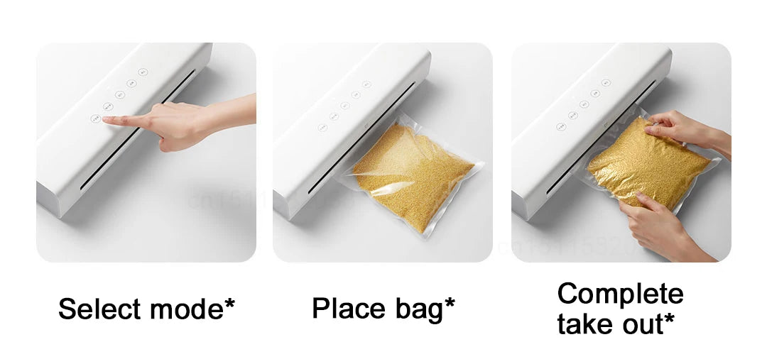 MIJIA 70Kpa Vacuum Sealer - Dry & Moist Food Preservation