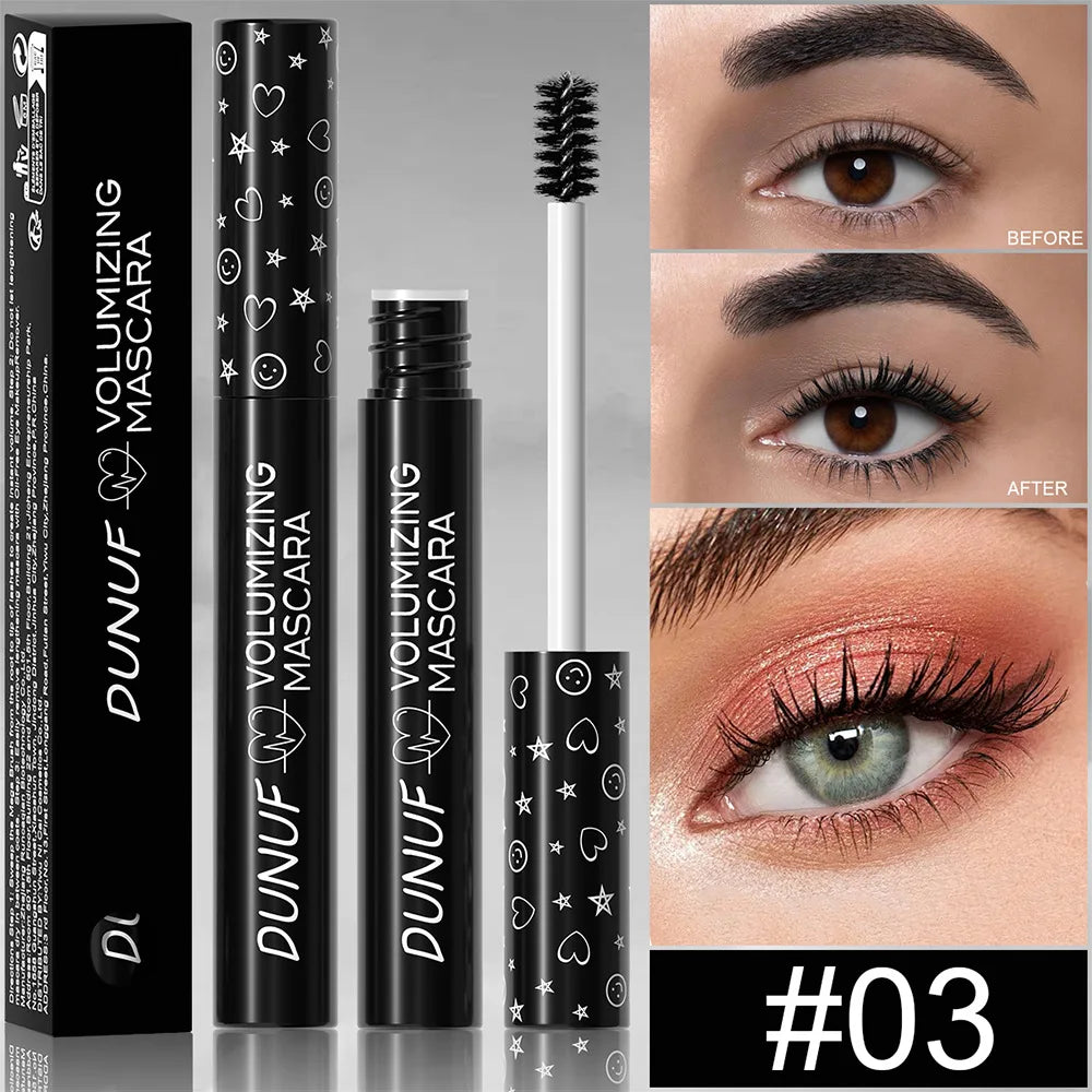 Colorful Curling Waterproof Mascara - Fast Dry & Extension Effect