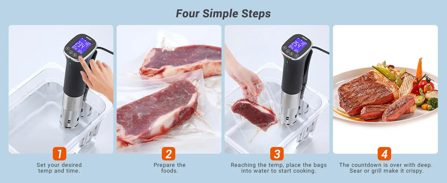 INKBIRD ISV-300W WiFi Sous Vide Machine - Precision Cooking