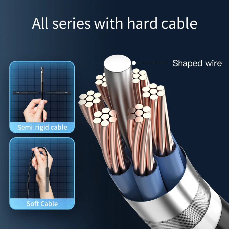 KERUI 2MP Industrial Endoscope Camera for iPhone - Single/Dual Lens Waterproof Inspection Borescope Type C