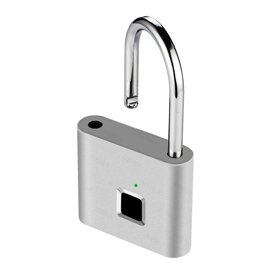 KERUI Fingerprint Smart Padlock | Keyless USB Anti-Theft Lock