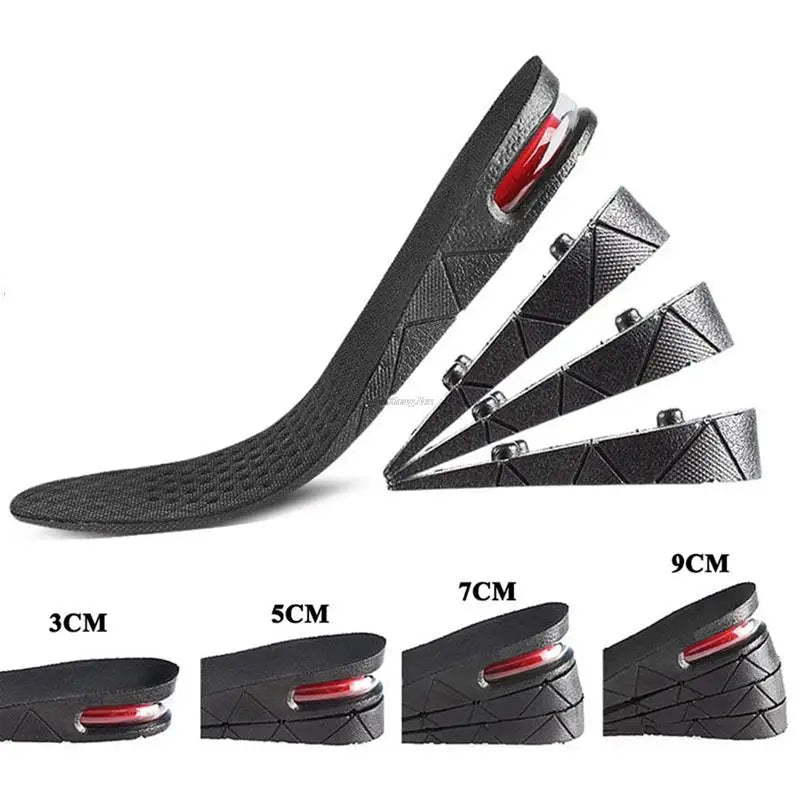 Height Increase Insoles - Air Cushion Shoe Lifts (3-9cm) for Men & Women