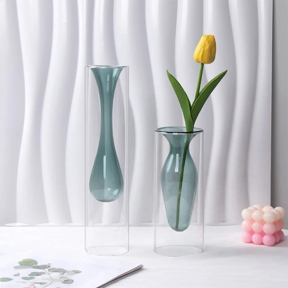 Creative Glass Vases, Hydroponic Planters & Decorative Bottles for Home & Wedding