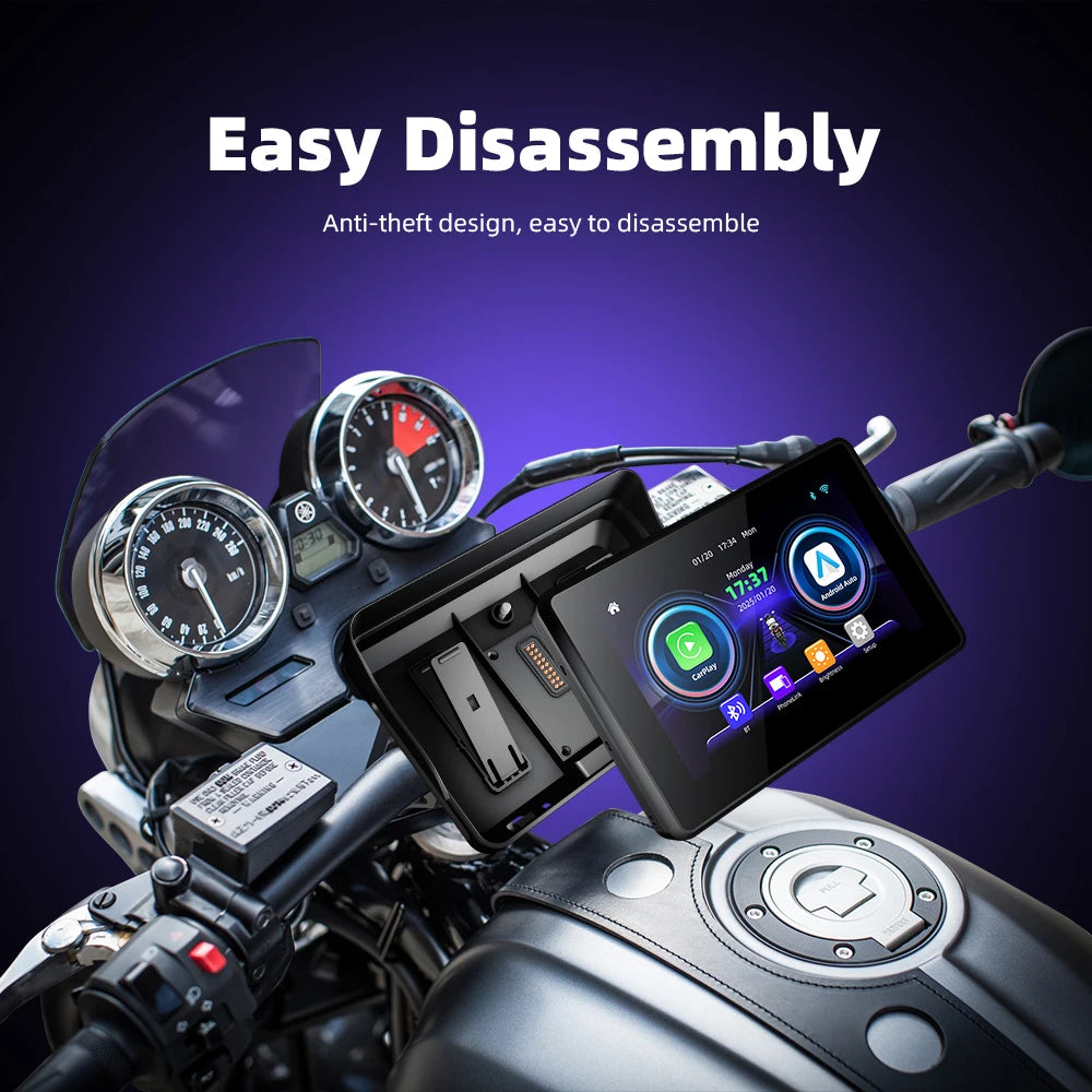 EKIY Wireless CarPlay Android Auto Navigation for BMW GS & XR
