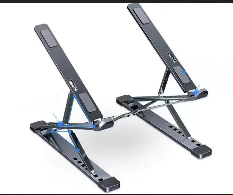 Ergonomic Laptop Stand - Adjustable & Portable Desk Riser for Office