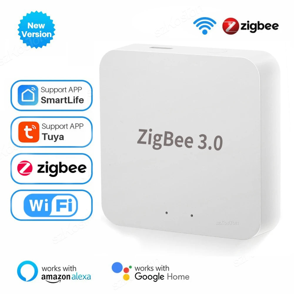 Tuya Zigbee 3.0 Smart Hub - Wireless Home Automation Gateway