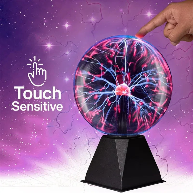 Magic Plasma Ball Lamp - LED Atmosphere Light for Bedroom & Kids Gifts