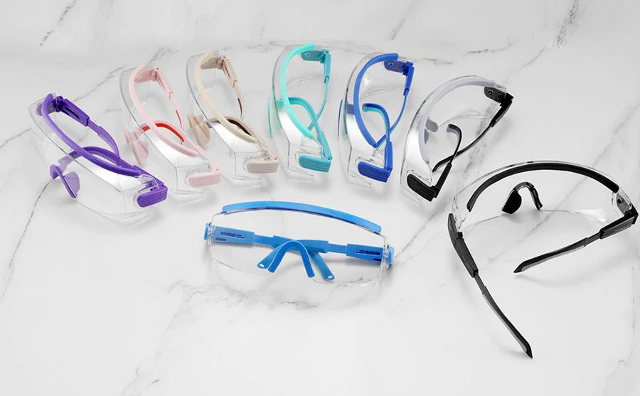 Safety Goggles Over Glasses - Anti-Fog ANSI Z87 CE Eye Protection