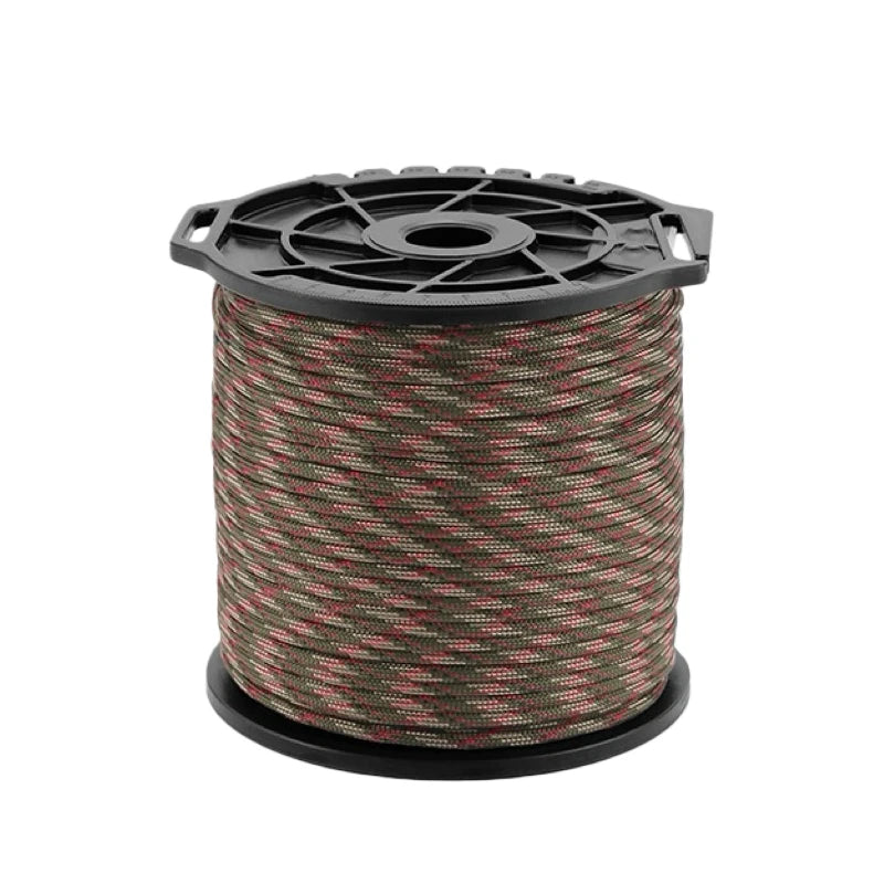 Ultimate 650 lb 9-Core 4mm Paracord 100m - Military Tactical Survival Rope