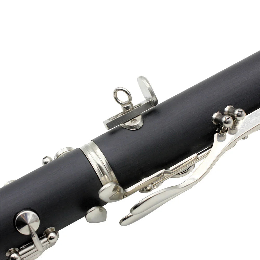 SLADE Bb Clarinet 17 Keys Bakelite Professional Woodwind Instrument