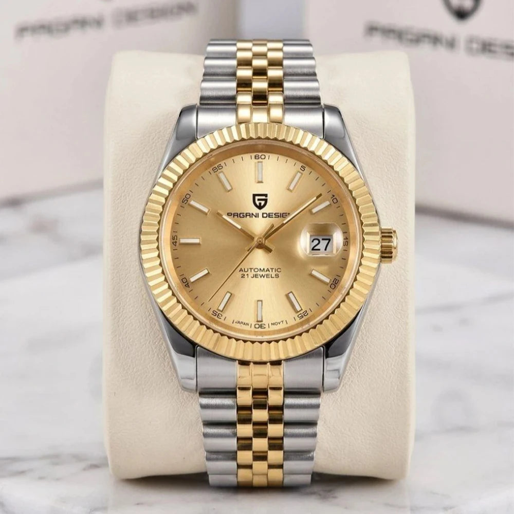 PAGANI DESIGN 2026 DateJust Luxury Men's Mechanical Watch PD-1645