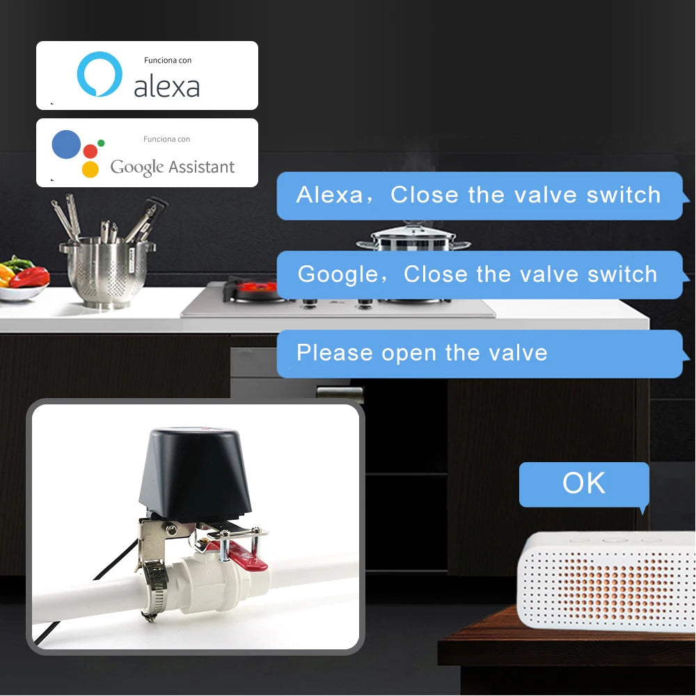 Vabena Wireless Gas & Water Safety Controller